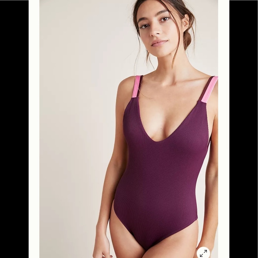 NWT Anthropologie Beach Riot Reese One-Piece sz 6